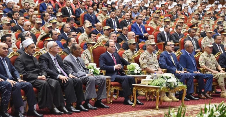 Sisi's Messages at the Army’s 31st.